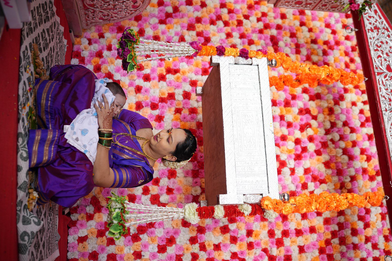 Marathi Naming Ceremony-baby name-namkaran sohala-babies day (26)