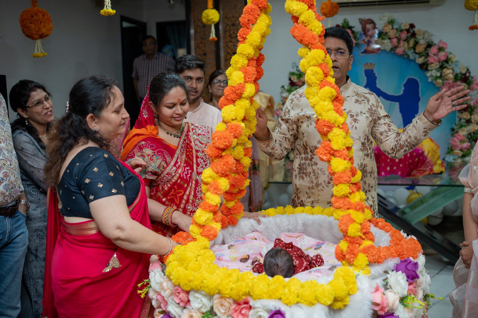 Marathi Naming Ceremony-baby name-namkaran sohala-babies day (49)