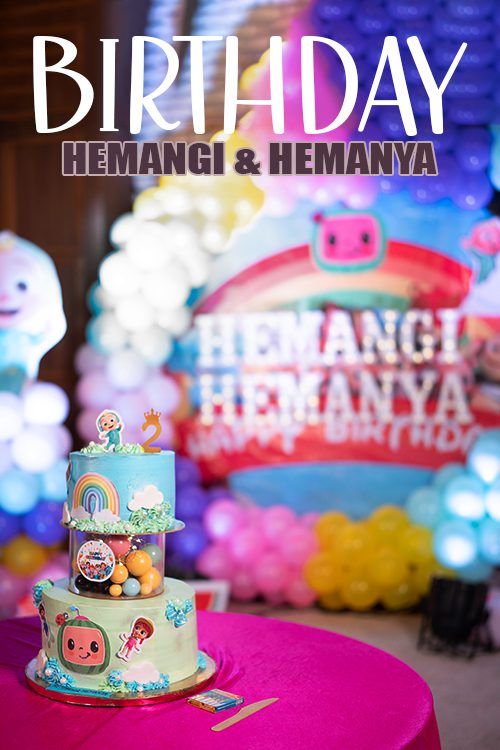 Hemangee & Hemanya | 2 years birthday celebration