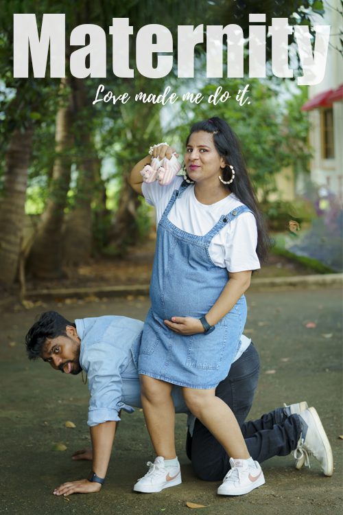 Maternity Shoot in Saree and Western Look – Elegant & Timeless